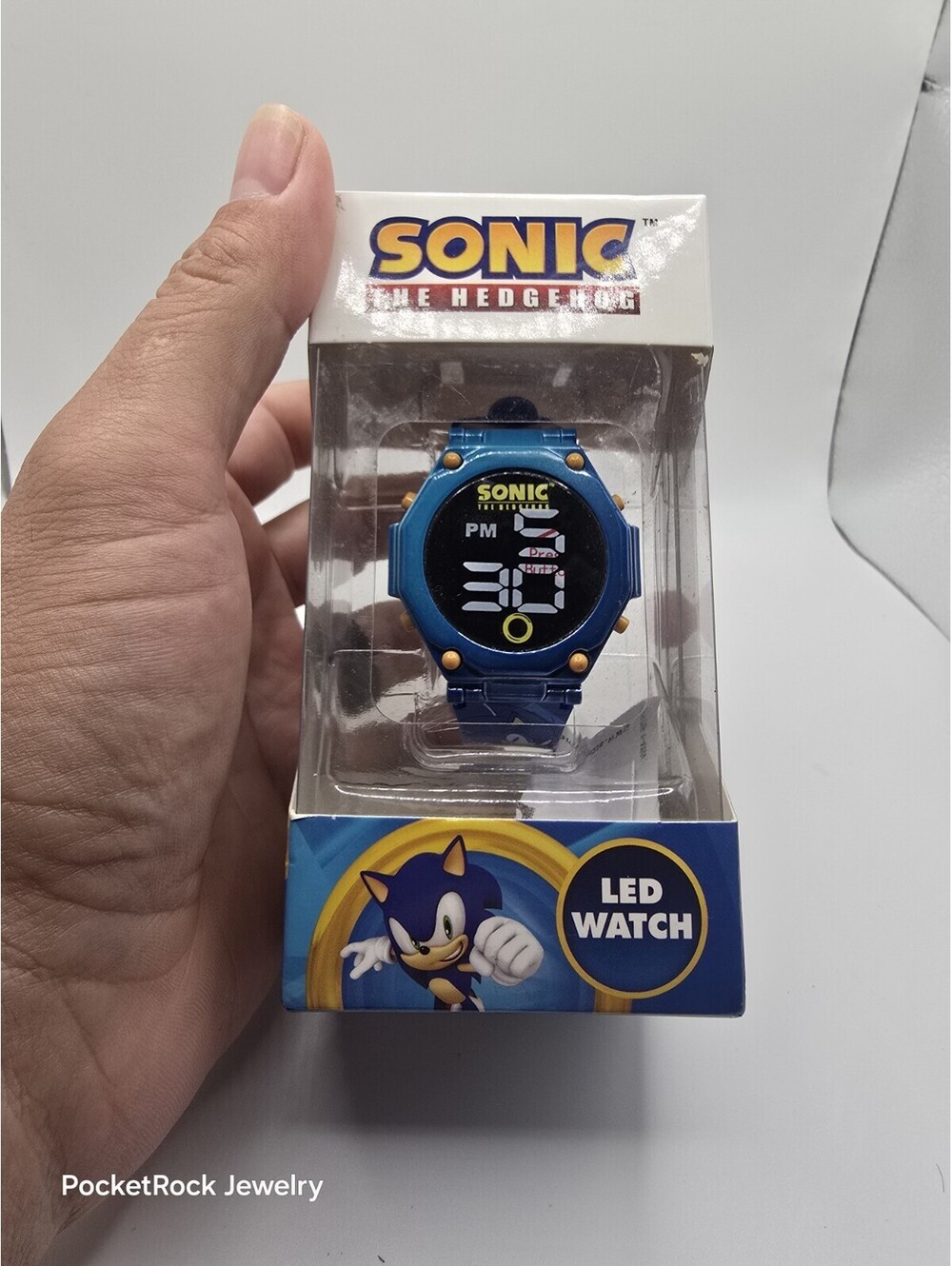 Watch - Sonic the Hedgehog - Run Wristwatch Digital LED NEW